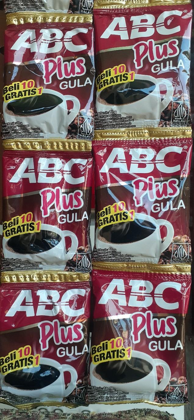 Product Introduction of 30 PCS 3renteng Kopi ABC plus gula 18 gram manis nya pas 4