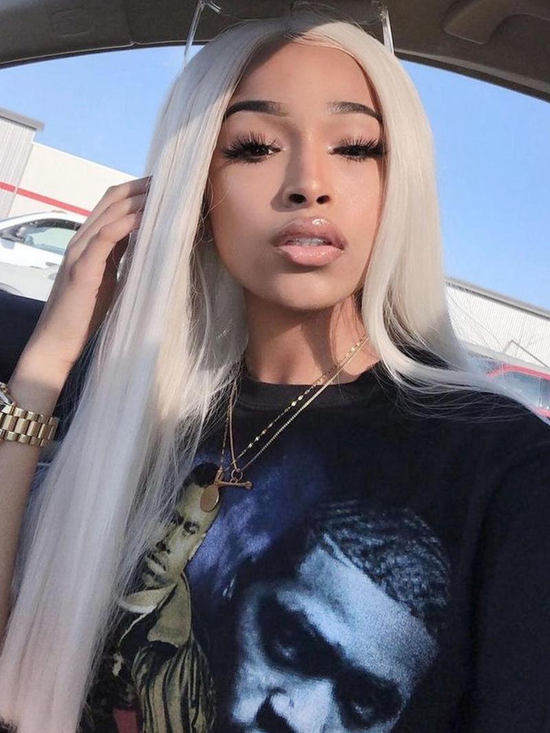 Product Introduction of Hairstyle Ideas Women's 28inch Long Straight Synthetic Lace Front Hair Wigs, Glueless Natural Fluffy Heat-resistant Wigs without Bangs, Trendy Synthetic Wigs for Party, Daily Hairstyle Ideas, Gifts for Girlfriend 14