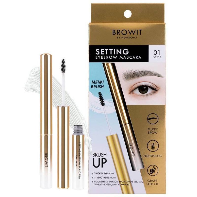 Browit - Mascara định hình chân mày giúp gương mặt thu hút - Setting Eyebrow Mascara Nongchat 2