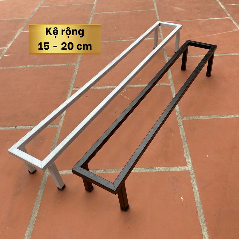 Kệ chậu cây cảnh giàn đỡ chậu trồng rau rộng 15cm cao 15cm
