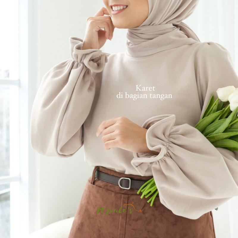 Product Introduction of Lily Blouse | Atasan simple | Blus simpe | atasan korea 17