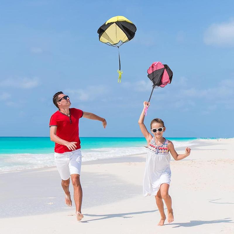 Product Introduction of Funny Lifing Gifts Set Favors Flying Toys Parachute Toys Kids Throwing Parachute Toy 11