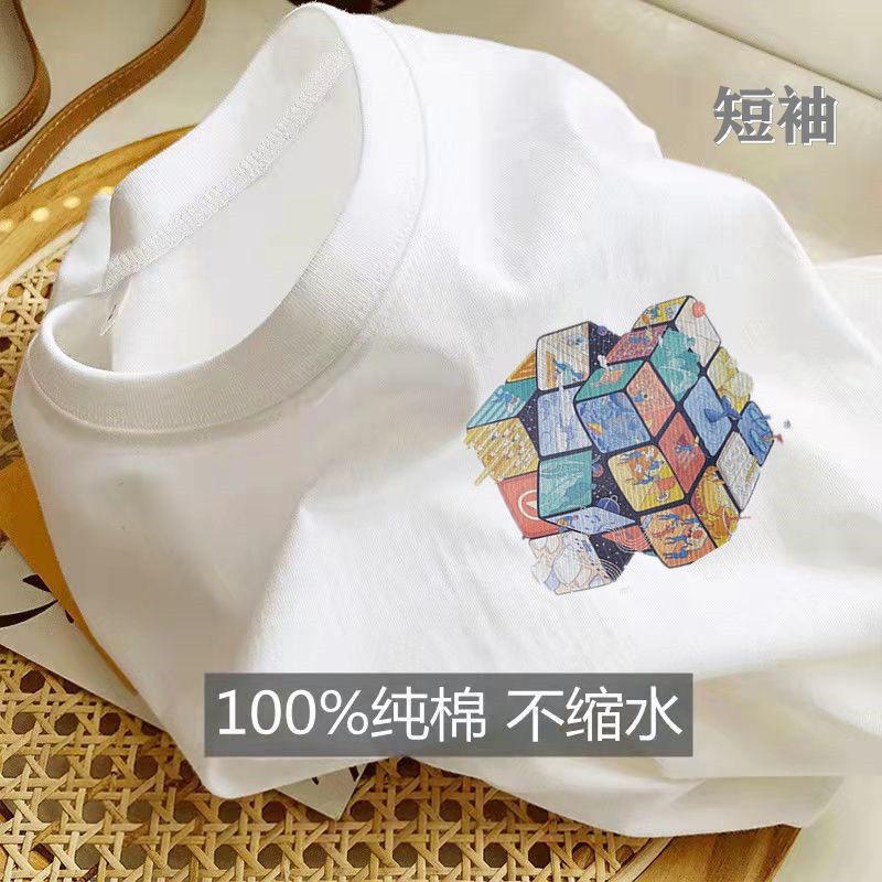 Áo Thun Nữ, 100% Cotton, Hàng Mới Về Mùa Hè, Màu Trắng, Có Dây Đeo, Áo Sơ Mi ngắn Tay Dáng Ôm, Thích Hợp Cho Học Sinh, Phong Cách Instagram Hàn Quốc, Quần Áo Mùa Đông, Dành Cho Nữ 6