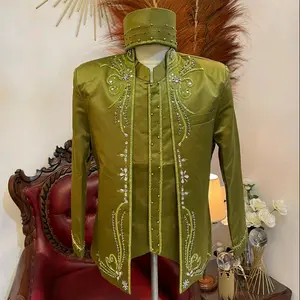 beskap pengantin motif ulir