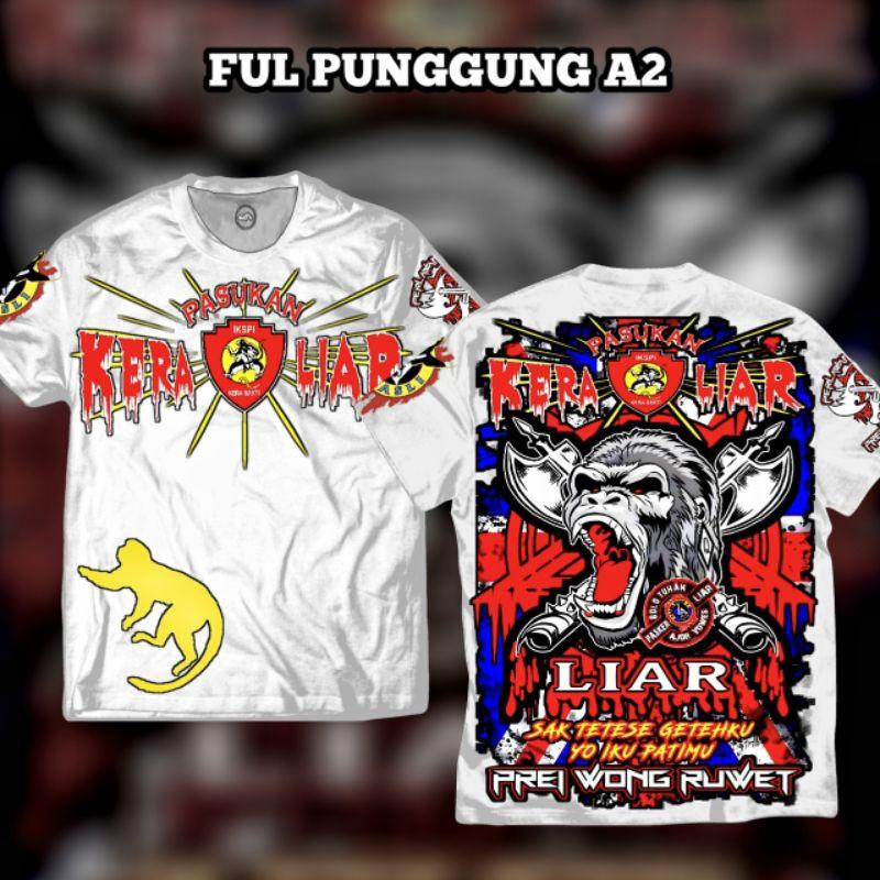 kaos pasker liar original ikspi kera sakti kaos distro disain terbaru pasker liar IKSPI Kera Sakti Ful punggung A2 1
