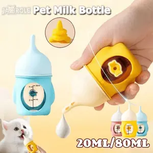 20ML Pet Milk Bottle Botol Nursing Dot Susu Kucing Anjing Susu Anakan Kucing Anjing Pet Nursing Bottle Susu Anakan Kucing Anjing