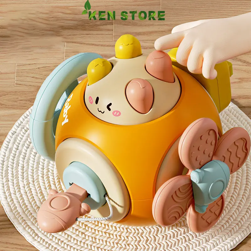 Đồ chơi quả trứng bận rộn BUSY CUBE cho bé từ 9 tháng tuổi rèn luyện vận động tinh