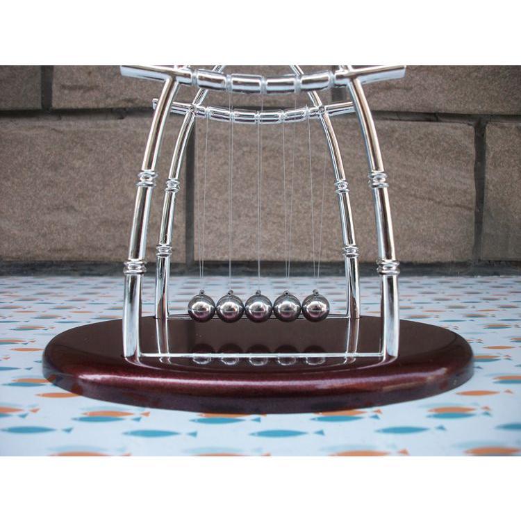 Vận Chuyển Trong Vòng 24 Giờ Kích Thước Nhỏ Elliptical Newton Ball Creative Table Touch Ball Swing Ball Quà Tặng Thủ Công Đồ Trang Trí Quà Tặng 3