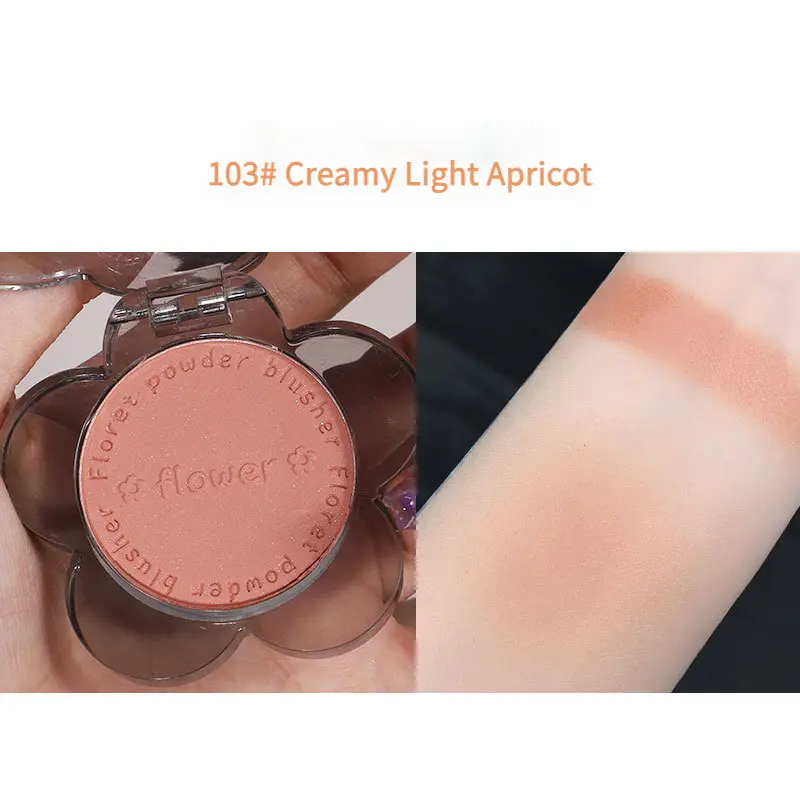 Má Hồng Hoa Mờ, Tự Nhiên, Ngọt Ngào, Mát Mẻ, Mang Xanh Biển, Tím, Đơn Sắc, Đỏ, Cosmetic bảngmắt 7