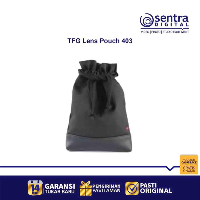 Gambar TFG Lens Pouch 403 Tas Lensa - Black dari Sentra Digital Kota Surabaya 4 Tokopedia