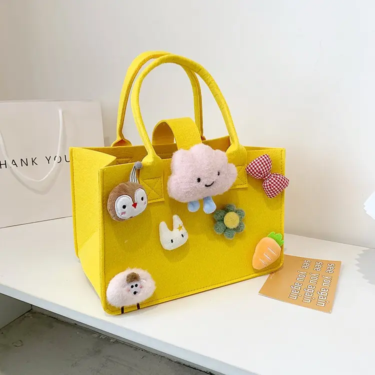 Túi đựng văn phòng bỉm sữa cute phong cách hàn quốc cho mẹ và bé Hiếu Túi Kem 5