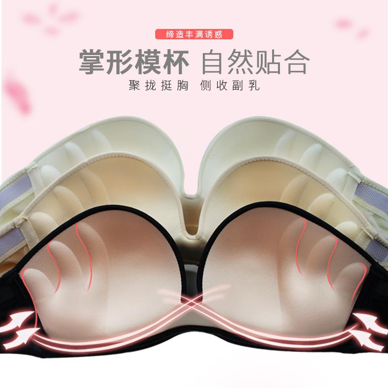 Product Introduction of Non-slip strapless invisible underwear bralette victoria secret  thuong cup  c  type c  cup gi  clothing balconette body  shaper  women invisible  scrunch 4
