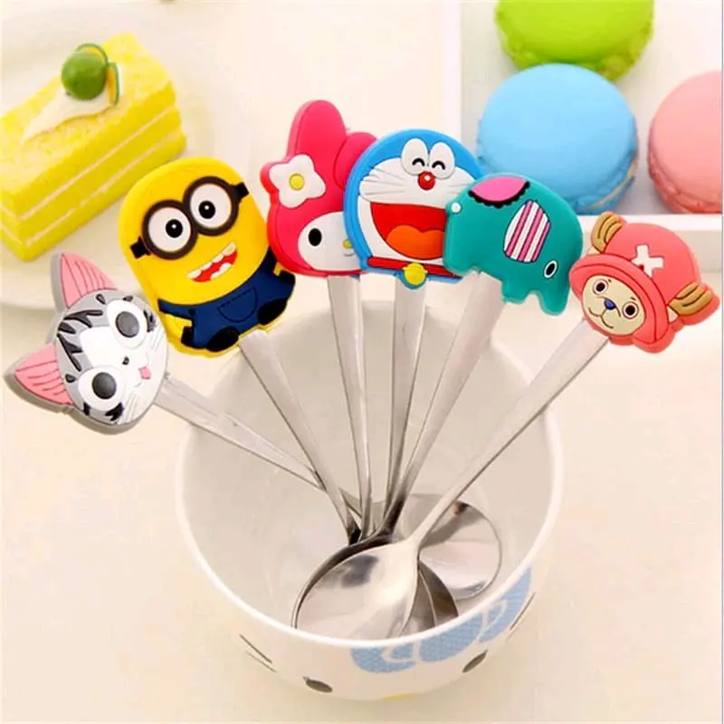 Sendok stainless Anak Karakter Lucu / Sendok Teh karakter 4