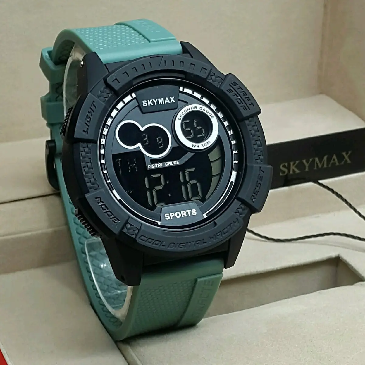 Jam Tangan SKYMAX Rubber Original 2028