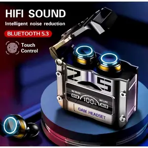 Tws M25 / S25 Wireless Bluetooth Headphones 5.3 Low Latency In-Ear Noise Reduction Earphones Headset Gaming