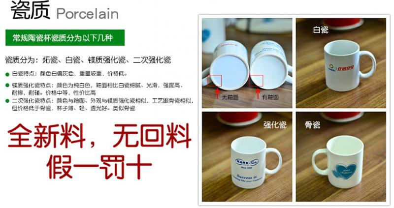 Product Introduction of Creative Mug Printed Logo Ceramic Cup Cheap Business Office Advertising Campaign Gift Cup Factory Direct Supply 9