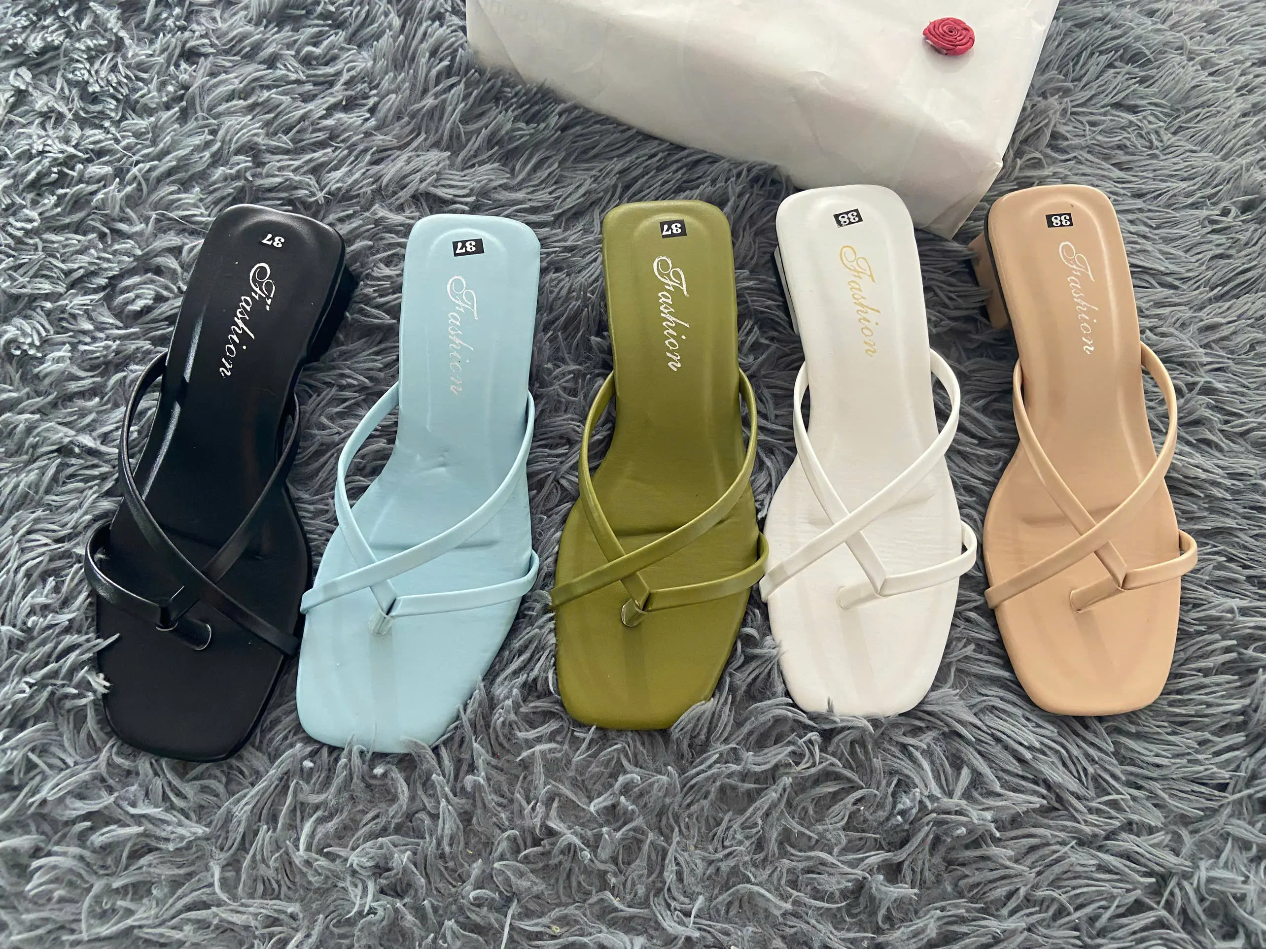 guốc 3 phân quai kẹp xỏ ngón xinh xắn