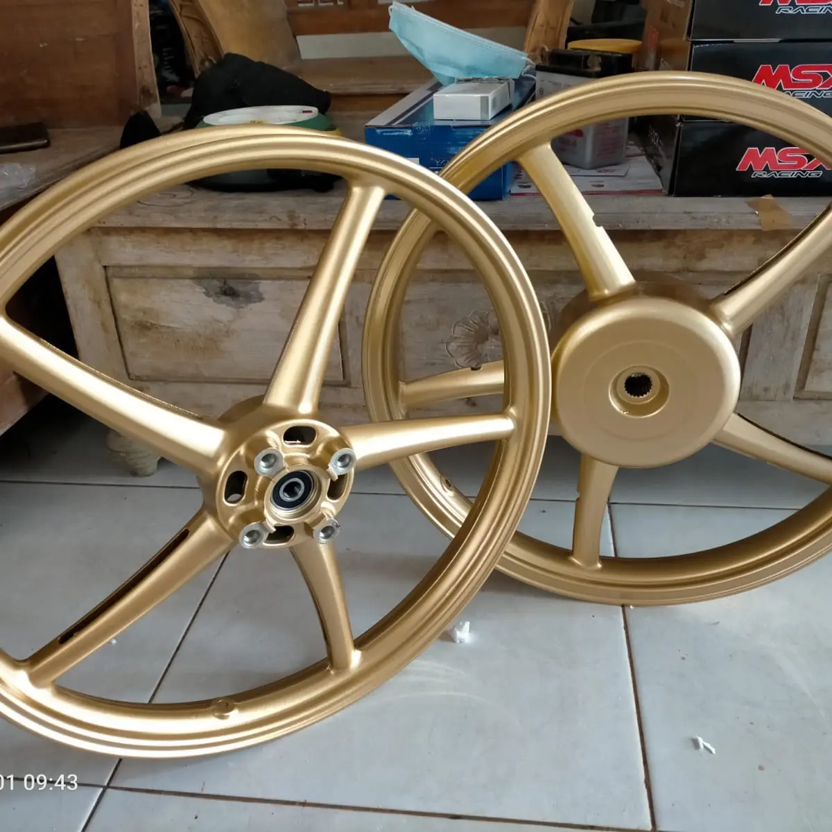 Velg racing palang sanca untuk beat,scoopy,vario110,Spacy,genio ring 17 uk 140/160