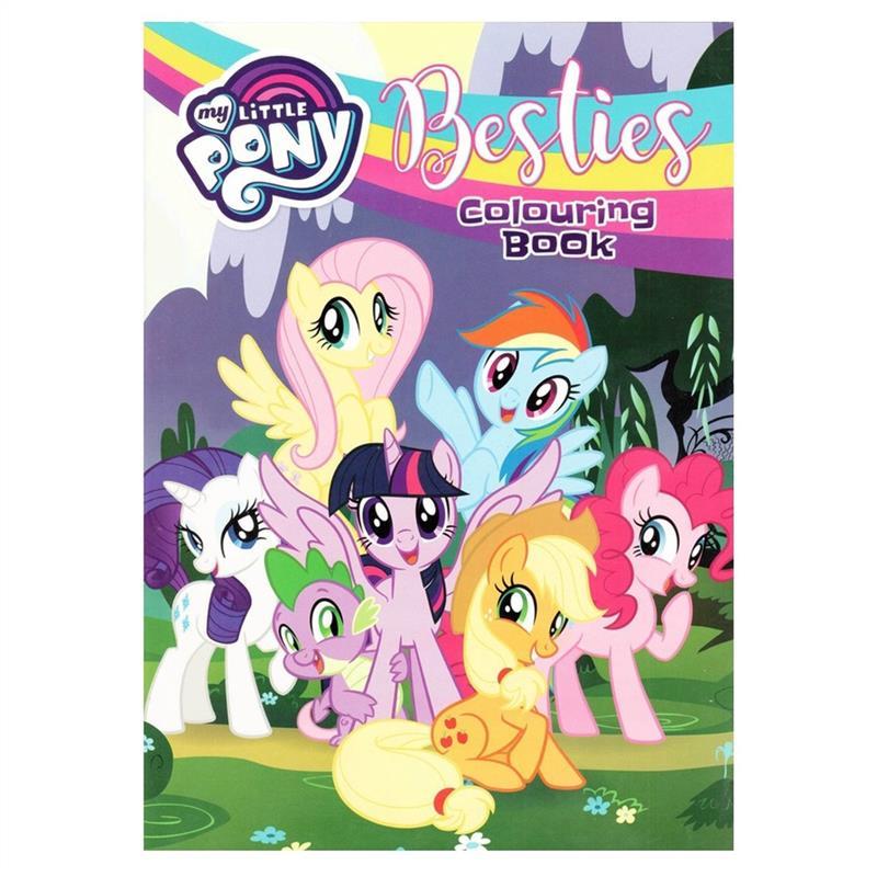 High Quality My Little Po Besties Colouring Activity Book For Kids With 32 Pages 0