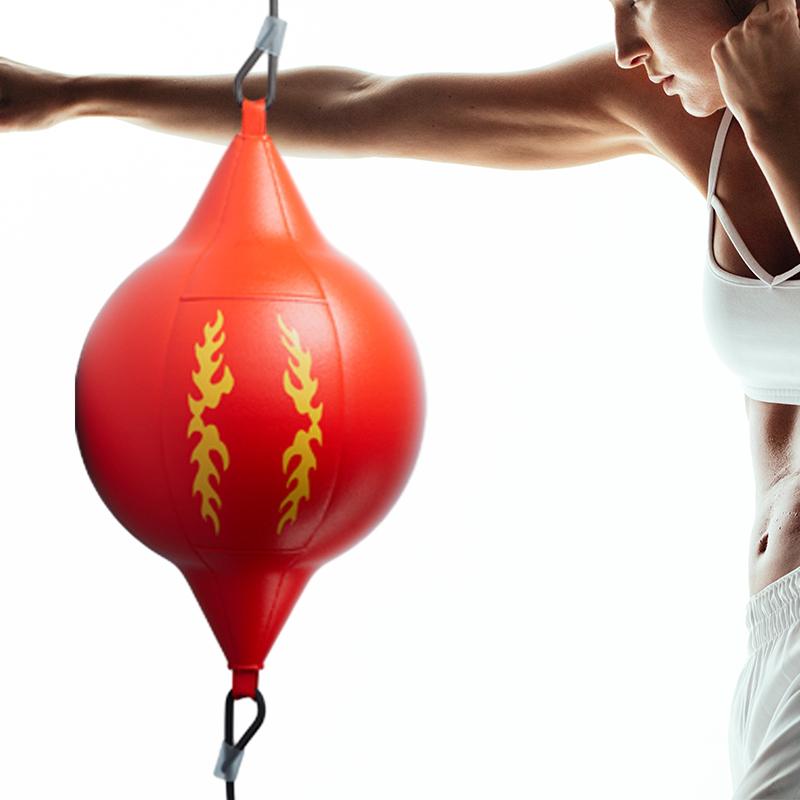 Product Introduction of New Flame Pattern Boxing Punching Bag PU Leather Pear Boxing Bag Inflatable Boxing Speed Bag Training Reflex Speed Balls Home Sports Gym Speed Bag For Women Men 28