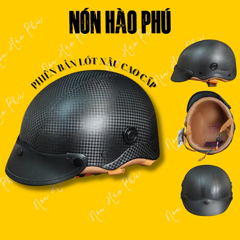 Mũ bảo hiểm Sơn Trơn Nhũ CARO VIP [BẢN ĐẶC BIỆT] NÓN BẢO HIỂM VÂN CARO NHÁM SIÊU BỀN dành cho nam và nữ