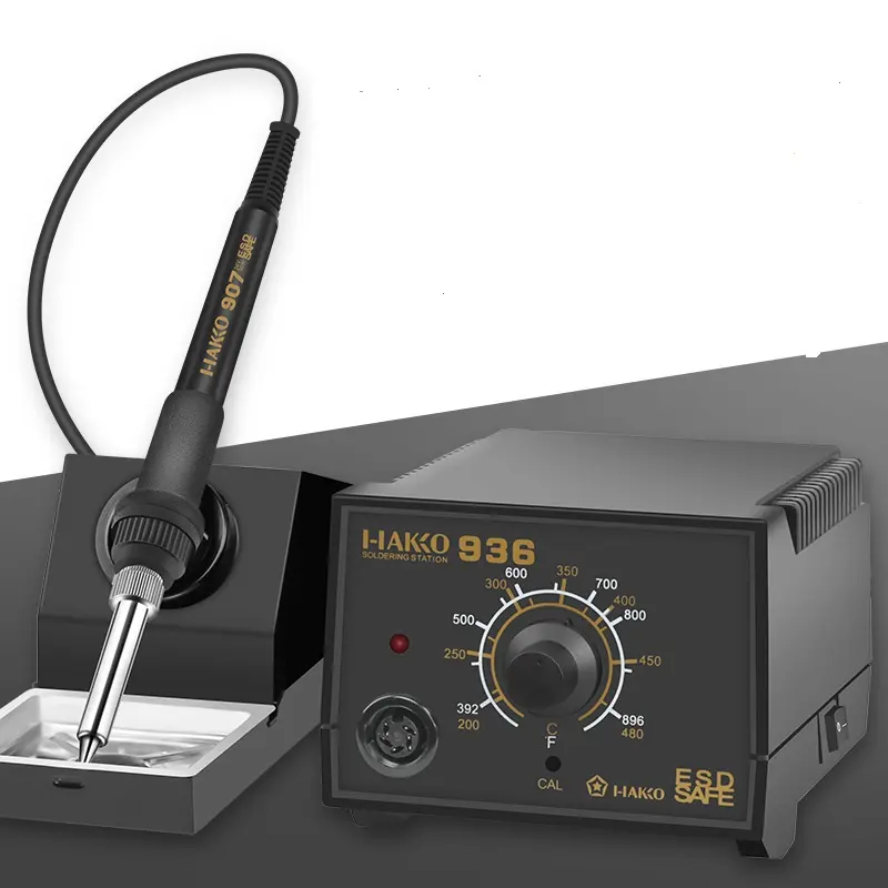 Máy Hàn Hakko 936 Cao Cấp Điều Chỉnh Nhiệt Độ, Ngắt Khi Quá Nhiệt