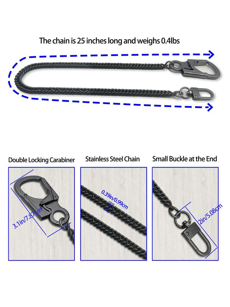Product Introduction of 25 Inch Keychain, Keychain with Quick Release Buckle, Fashion Accessories for Men & Women 5