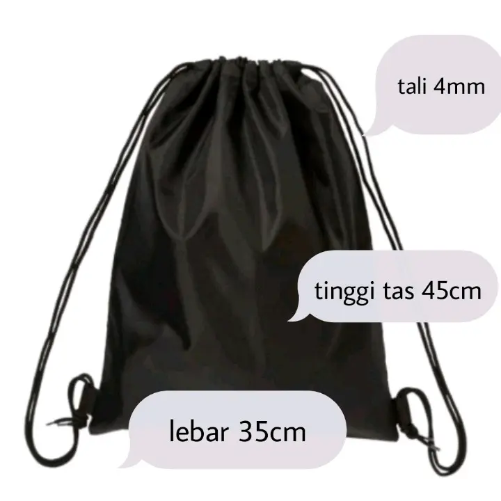 Tas Futsal String Bag Tas Serut - Model Terbaru 1