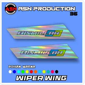 WIPER WING VARIASI UNTUK MOBIL PICK UP VARIASI WIPER GRANDMAX,L300 ,CARRY,TRAGA.KIJANG.PANTHER KD 036