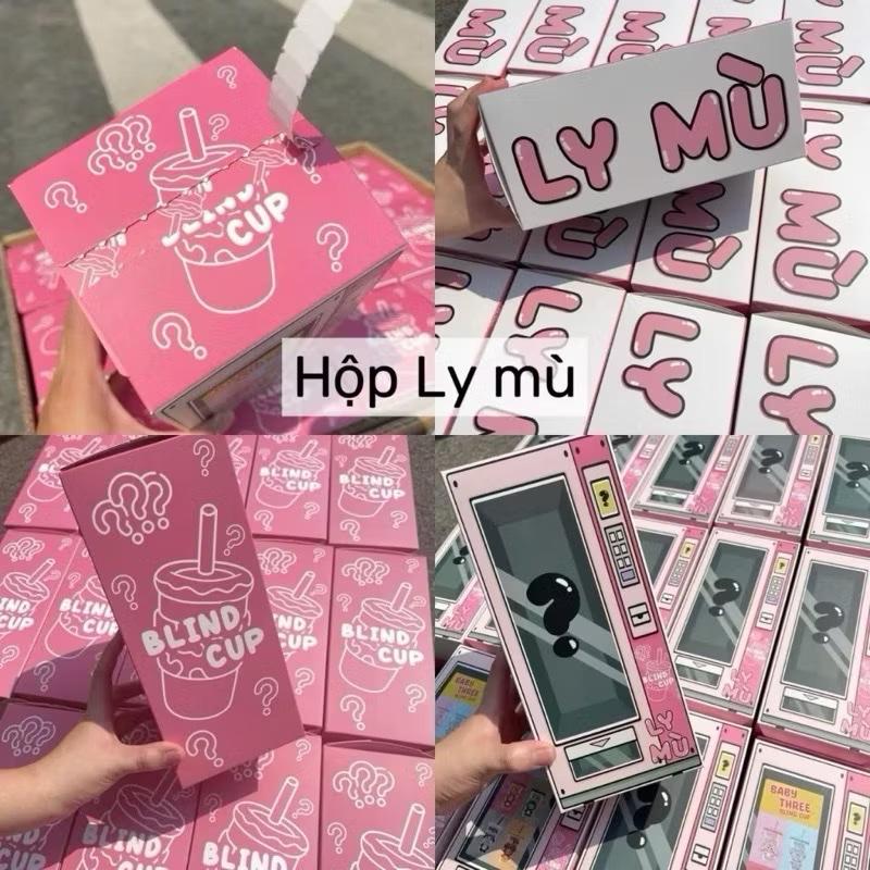 Product Introduction of [ Sẵn Hàng cho 8-3] BLIND CUP (ly mù) BABYTHREE in 3D nổi DTF UV  EVE Story 21