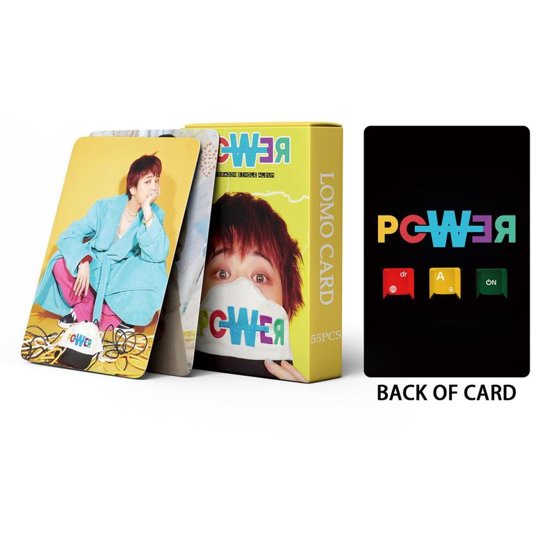 Thẻ Lomo Power Lomo, G-DRAGON POWER, GD BIGBANG, Photocard, với 55-92 chiếc, Nhãn dán, với các chủ đề GD BIGBANG, KWON JI YONG SOLO MAMA, giải thưởng năm 2024, Nhà của bạn, Nhà của bạn, TAEYANG DAESUNG, Bưu thiếp Kpop, Hàng Có Sẵn, SX 7