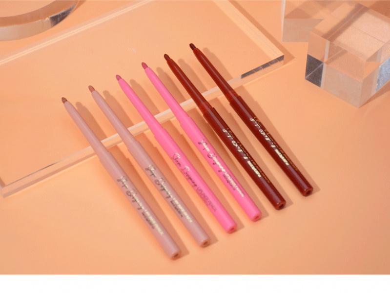 Product Introduction of Makeup 18 Colors Lip Liner Velvet Lip Liner Nonstick Cup Long Lasting Waterproof Eyeliner Cosmetic 7
