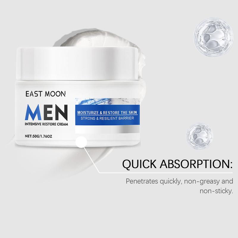 Product Introduction of Men's Cream, A variety of plant extracts, brightening the complexion, moisturising the facial, firming the skin, lightening wrinkles, Men's Facial, 50ml 23
