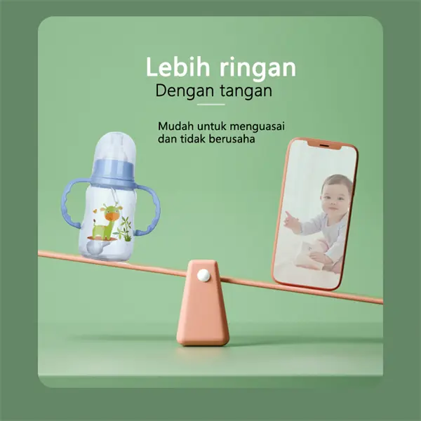 150ml Standard Bottle Dot Nipple Susu FREE Botol Dot Sillicone Nipple Botol Susu Bayi Assorted Standard XM-002 Accessories Minum 4