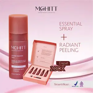 ESSENTIAL SPRAY + RADIANT PEELING DAPAT 2 BOX