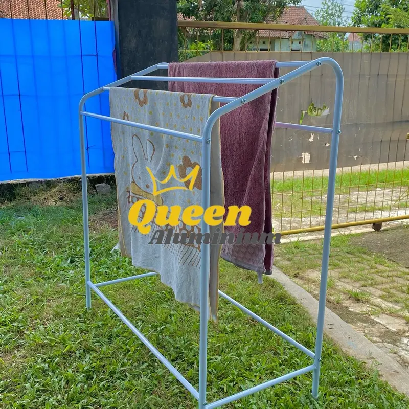 Jemuran Handuk Besi 5 Palang kuat & kokoh 2