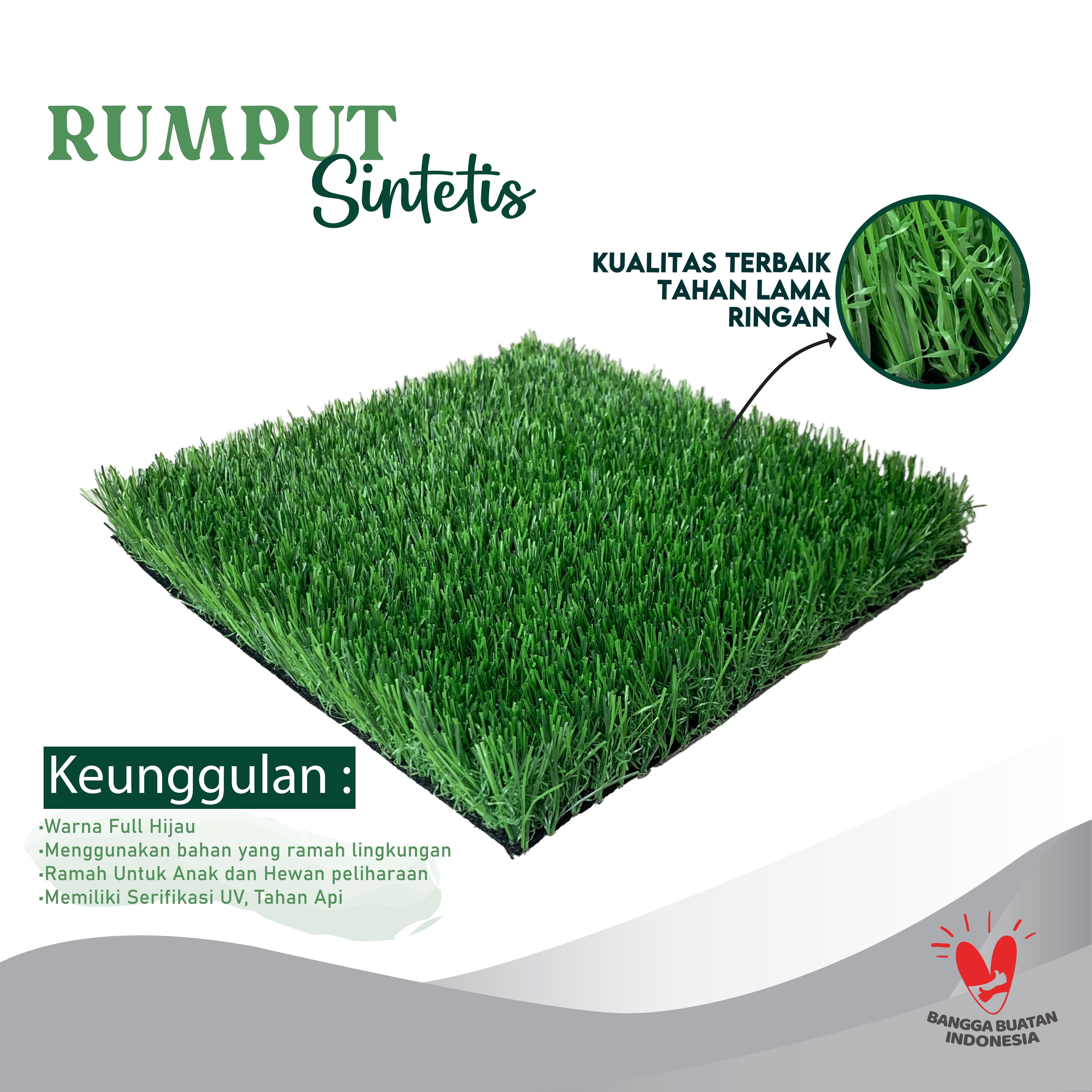 Rumput Sintetis Swiss Ukuran 100 Cm X 25 Cm - Rumput Aquarium Dekorasi Aquascape