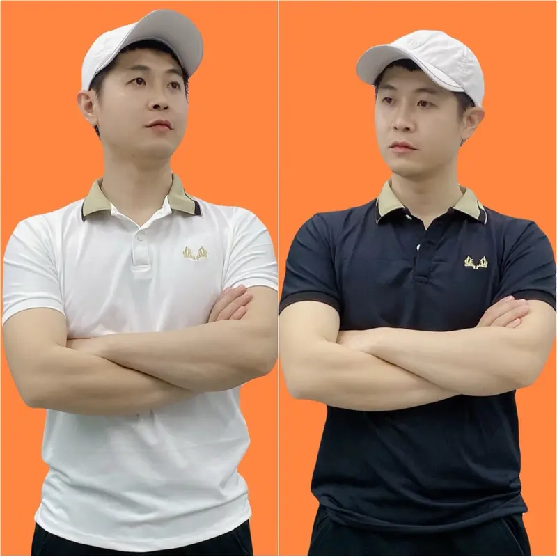 Áo Polo cộc tay Nam cao cấp vải cotton cá sấu thoáng mát, thấm hút mồ hôi (PoloGOATor) áo thun, áo cộc tay có cổ bẻ. Ngắn Tay Menswear Shirt 4