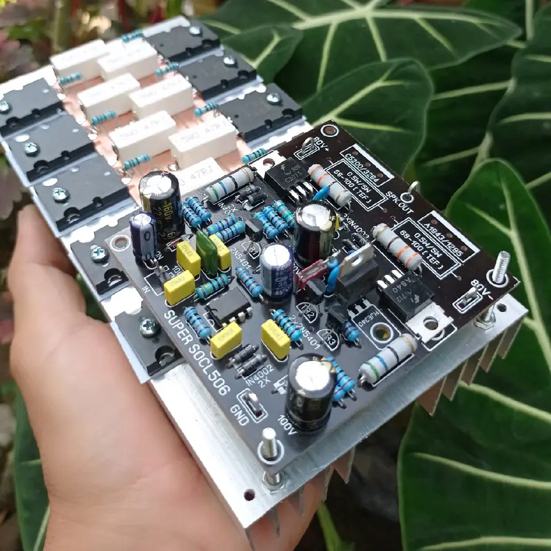 Amplifier socl 506 modif sublow 5set siap pakai Bass 1