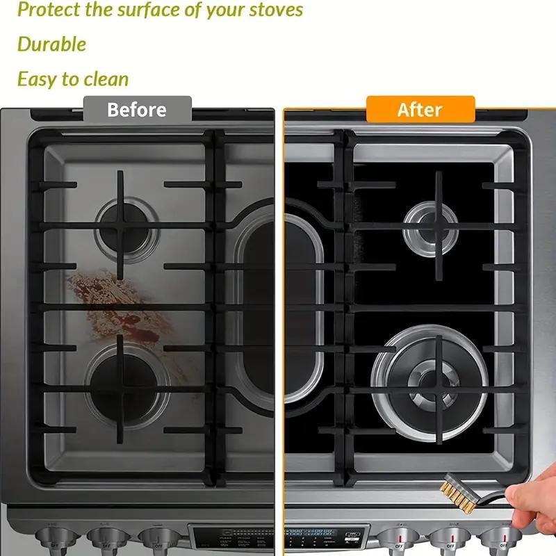 Product Introduction of Reusable Stove Guard, 3 Counts/set Heat Resistant Non-stick Washable Stove Top Protector, Kitchen Utensils & Gadgets 4