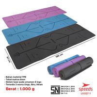 Gambar SPEEDS SNI Matras Yoga Mat NBR Kelenturan Latihan Berstandar Indoor 027-21 - 6PT dari Calary Toys Kota Surabaya 2 Tokopedia
