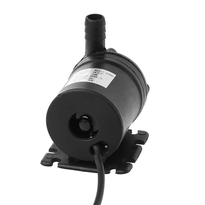 Máy bơm không chổi than không thấm nước, siêu êm, 12V, 20W, 800L / H, Kích thước nhỏ, Thích hợp cho máy lọc nước chìm, Máy bơm phun đài phun nước bể cá 2