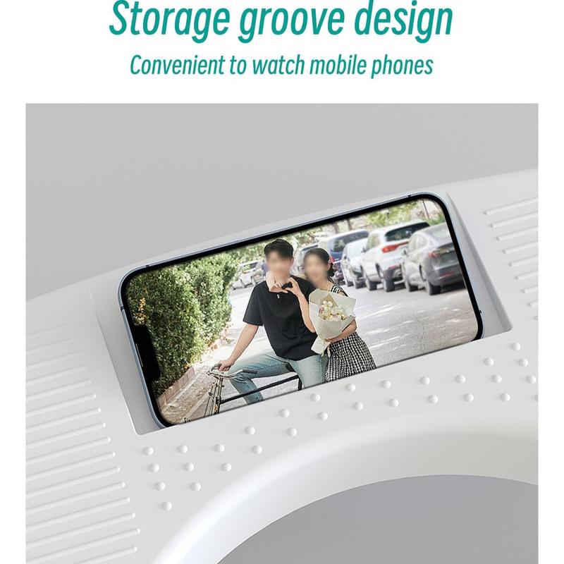 Removable Toilet Step Stool, Plastic Portable Toilet Auxiliary Step Stool, Modern & Simple Design Bathroom Non-slip Footstool For Adults & Children 6
