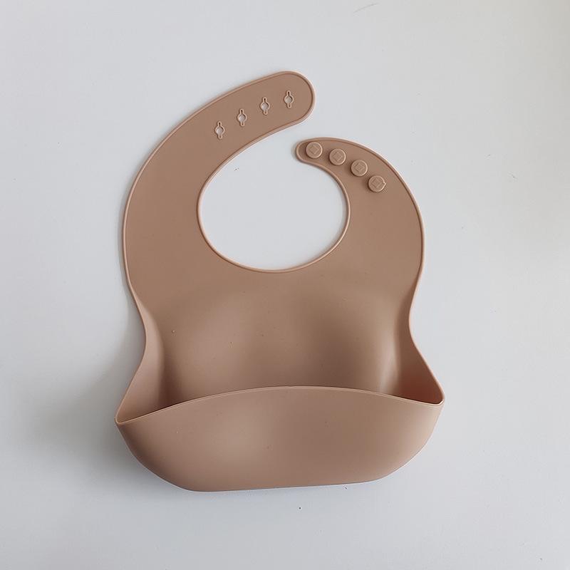 Product Introduction of Baby Waterproof Silicone Thicken Bibs Apron Toddler Girl Boys Feeding Adjustable Bib Silicone 16