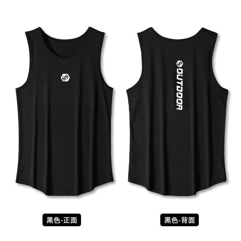 Bộ Đồ Thể Thao Vest Thể Dục, Không Tay, Nhanh Khô, Thích Hợp Cho Bóng Rổ Và Chạy Bộ, Ngoài Trời, Tập Luyện Mùa Hè, Quần Đùi Thoáng Khí, Thích Hợp Cho Chạy Bộ Buổi Sáng Và Đường Đua 4
