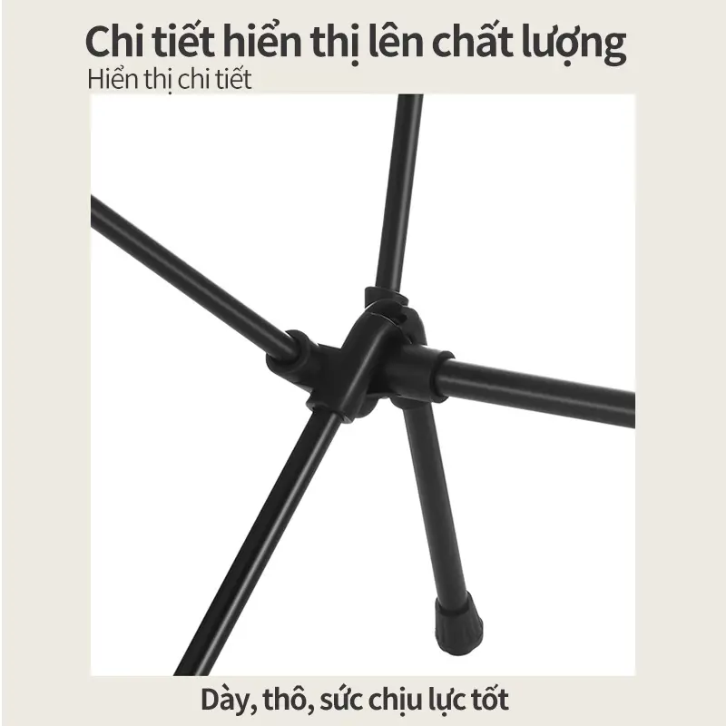 Ghế xếp dã ngoại - ghế du lịch phượt câu cá khối lượng nhẹ ，Siêu nhẹ, kích thước nhỏ gọn, chịu tải tốt，Chịu tải khoảng 3