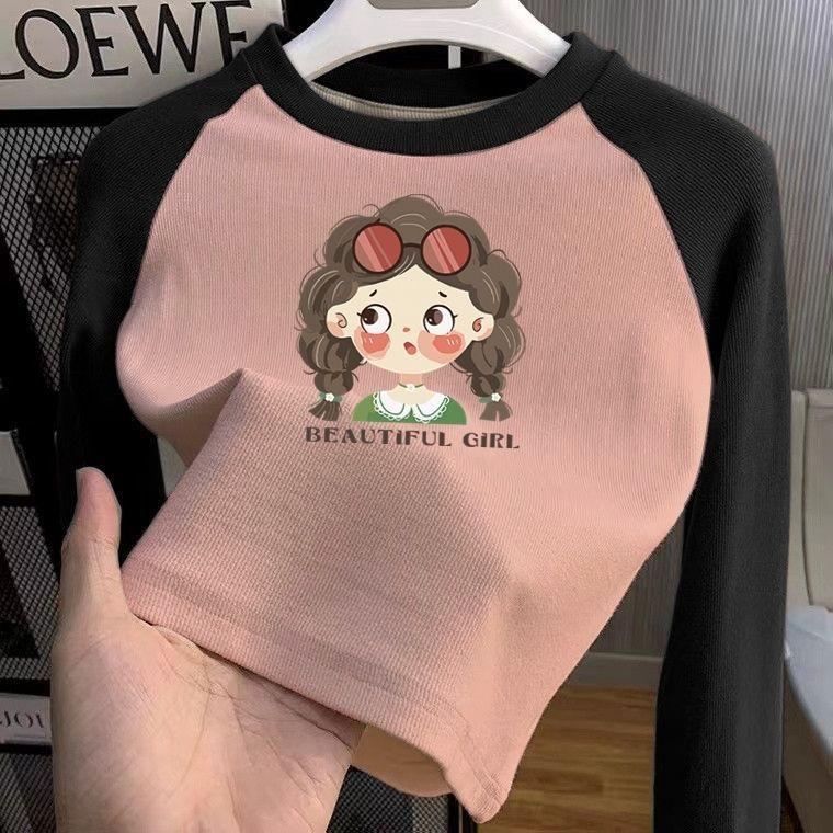 Product Introduction of Áo ngắn Tay Mùa Hè, Cho Bé Gái, Chất Liệu Cotton Mới, In Hình Hoạt Hình Và Hoa, Cổ Tròn, Phong Cách Thường Ngày Đế Cho Bé, Mỏng Vừa Vặn 22