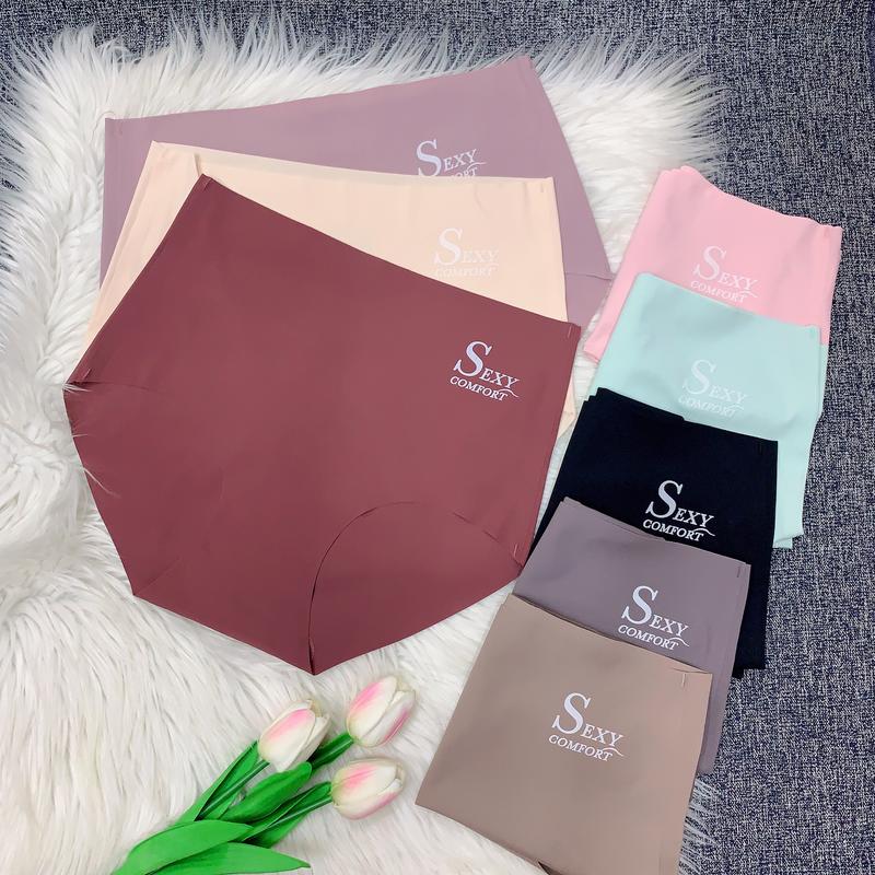 Combo Quần Lót Nữ  Su Chữ S Cạp Cao Không Viền Mềm Mỏng