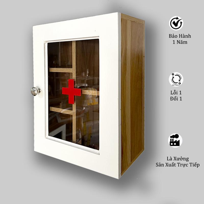 Tủ thuốc gia đình, Tủ thuốc y tế treo tường, Hộp đựng thuốc