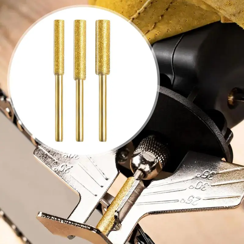Bộ Mài Xích Cưa Xích Có Động Cơ, 5 Mảnh, Kèm Máy Mài Xích 444855 Inch, Trải Nghiệm P5T4 1